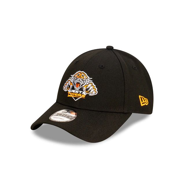 NRL Wests Tigers Official Team Colours 9Forty Snapback (VPR7302) - Orange New Era Caps